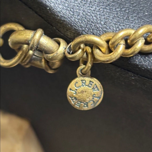 J. Crew Gold and Black Statement Necklace - Picture 5 of 8